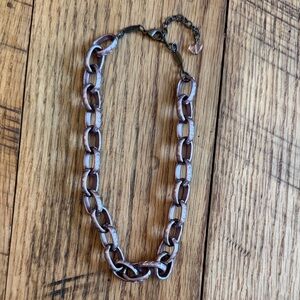 Sabika Chunky Rose Gold Chain Necklace